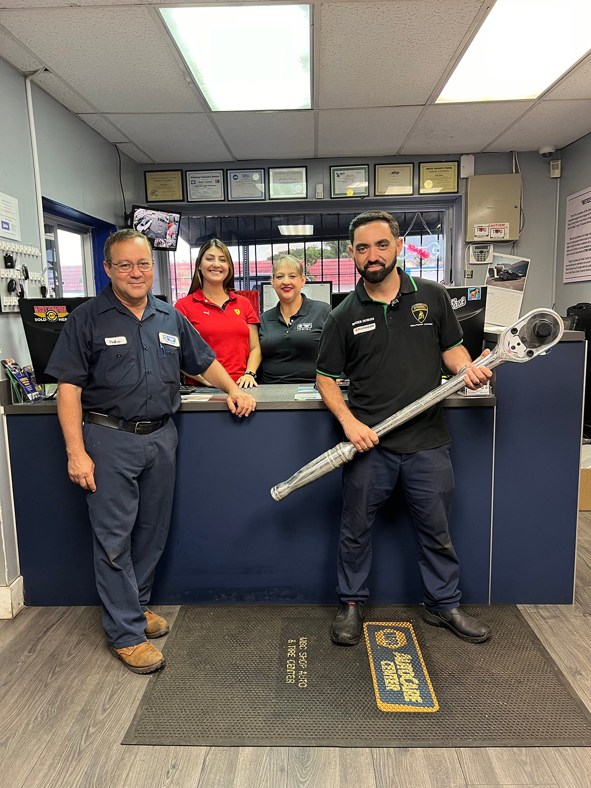 MBC NAPA Auto Care family and team